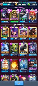 🏆 8600 Troféus + Brawl + Coc 🔥 Conta Completa Barata Hoje - Clash Royale