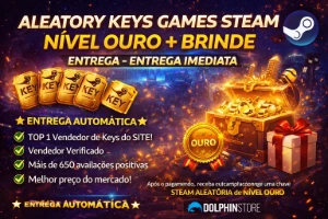 ALEATORY KEYS GAMES STEAM NIVEL OURO + BRINDE - ENTREGA IMED