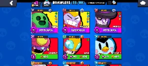 CONTA DE SONHO! Brawl Stars - Progressão Avançada e Personal