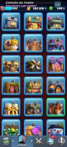 Conta Clash Royale 13K de trofeus faltando 4 evos e 5 herois