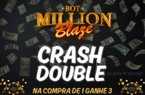 3 Robôs  Bot Million 2.0 CRASH E DOUBLE (MENOR PREÇO) - Outros