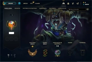 Smurf gold 4 sem email confirmado - League of Legends LOL