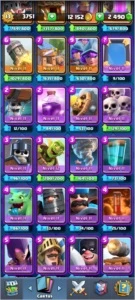 Conta Clash nível 13 full - Clash Royale