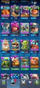 conta top clash royale lv 57 (muito upada)