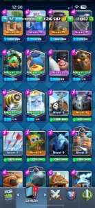 conta top clash royale lv 57 (muito upada)