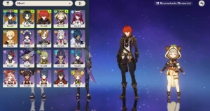 AR30-Scaramouche com BIS + Xiao com BIS + Diluc + 5 tiros - Genshin Impact