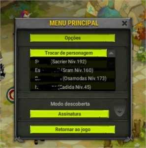CONTA DOFUS IOP OMEGA 32, SERV CROCABULIA
