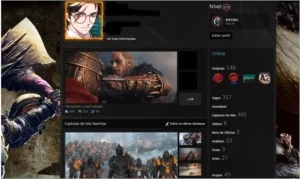 Conta Steam Level 125 Com Mais De 300 Jogos