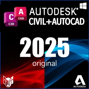 Autocad + Civil 3D 2025 para Windows - Original - Softwares e Licenças