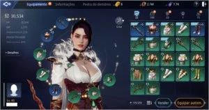 Conta MIR4 Level 43 - 30k poder NA32