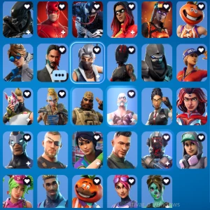 Conta Epic games/Fortnite desde a season 4