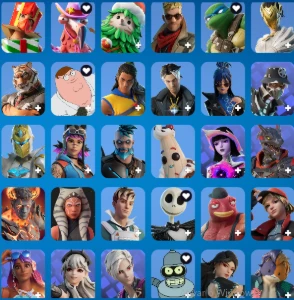 Conta Epic games/Fortnite desde a season 4