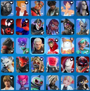 Conta Epic games/Fortnite desde a season 4