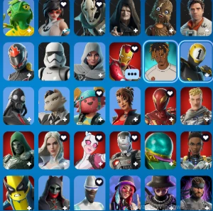 Conta Epic games/Fortnite desde a season 4