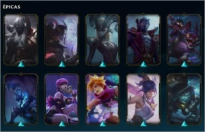 Conta League of Legends 97 Skins LOL