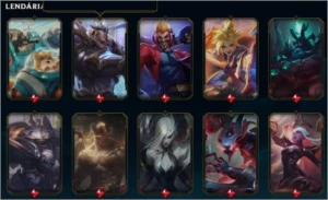 Conta League of Legends 97 Skins LOL
