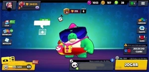 Conta Brawl Stars com 24061 troféus e lv146