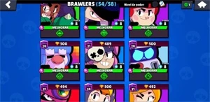 Conta Brawl Stars com 24061 troféus e lv146