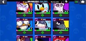 Conta Brawl Stars com 24061 troféus e lv146