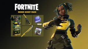 Fortnite - Rogue Scout Pack + 1,500 V-Bucks Challenge