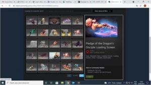 Vendo conta Divine 2 com itens dos últimos 3 battles pass. - DOTA 2