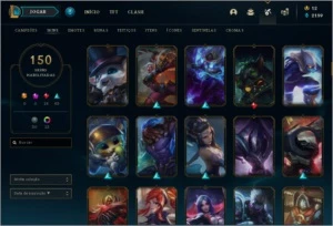 CONTA LOL 150 SKINS - League of Legends