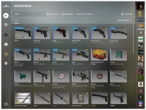 Conta CSGO Steam lvl10 Deslimitada Ouro 4 - Counter Strike