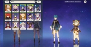 YOIMIYA+DILUC /AR 34 - Genshin Impact