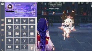 AR57, 14 chars 5*, 5 armas 5*, 38 dias de benção - Genshin Impact