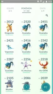 Conta Pokémon Go Lv 31 Time Azul - Mewtwo + Lendários 2gen