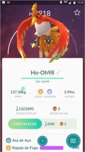 Conta Pokémon Go Lv 31 Time Azul - Mewtwo + Lendários 2gen
