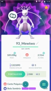 Conta Pokémon Go Lv 31 Time Azul - Mewtwo + Lendários 2gen