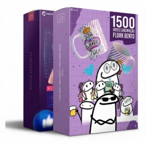 Ultra Pack Flork Canecas 1500 Artes - Outros