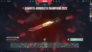 Conta Valorant, +3,5k. Butterfly Champions, Faca Lock/In e +