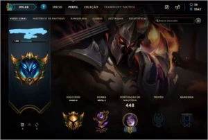 Conta lol premium com várias skins raras - League of Legends