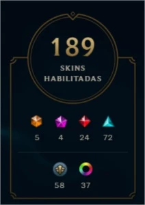 Conta lol premium com várias skins raras - League of Legends