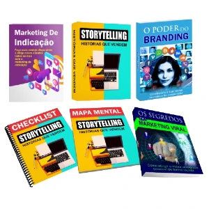 Ebooks Storytelling Completo! Mais 7 Ebooks Bônus