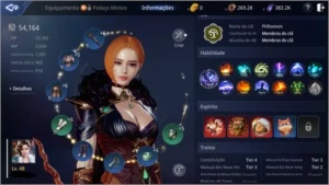 Vendo conta SERVER MENAMN21 SOCEROR LV.48 - 54K+3 EPIC PET - MIR4