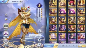 Saint seiya Awakening com mais de 3500 Gemas Avançadas SSA