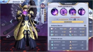 Conta CDZ com hades reparado e full upada - Saint Seiya Awakening SSA