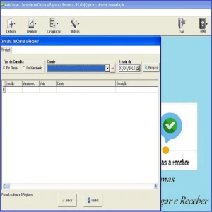 Programa sistema Contas A Pagar E Receber - Others