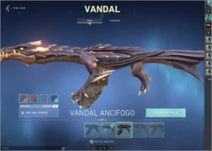 Conta valorant IMORTAL (muitas skins!)