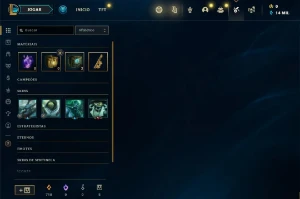 conta com ezreal - League of Legends LOL