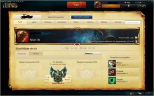 Conta Platina V - League of Legends LOL