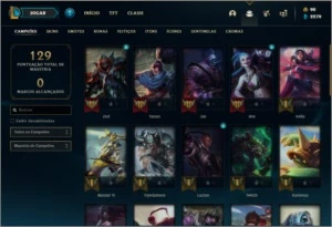 Conta de lol bronze 4(provisorio) - League of Legends