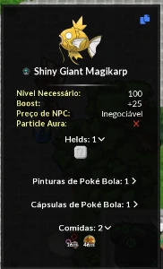 Conta Pxg Seavel Mundo Lunar, 2 Shinys E 4 Kk Para Vip - PokeXGames