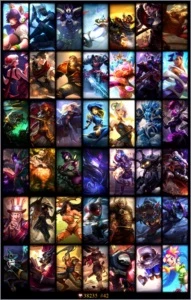 Conta de LoL OURO 3 barata, com várias skins boas - League of Legends