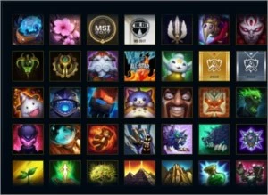Conta de LoL OURO 3 barata, com várias skins boas - League of Legends
