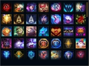 Conta de LoL OURO 3 barata, com várias skins boas - League of Legends