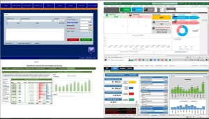 180 Dashboard + 26 Melhores Vba + 7400 Planilhas Excel - Others